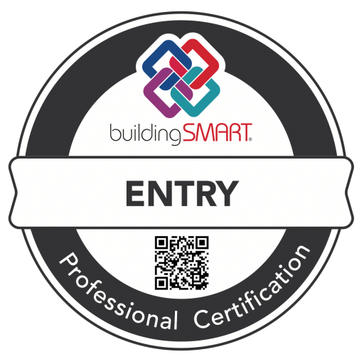 buildingSMART Professional Certification - Entry Badge Slovenian